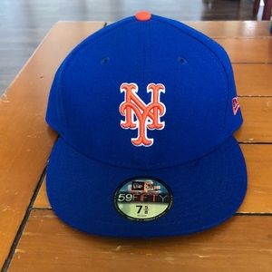 New York Mets Authentic New Era hat size 7 5/8